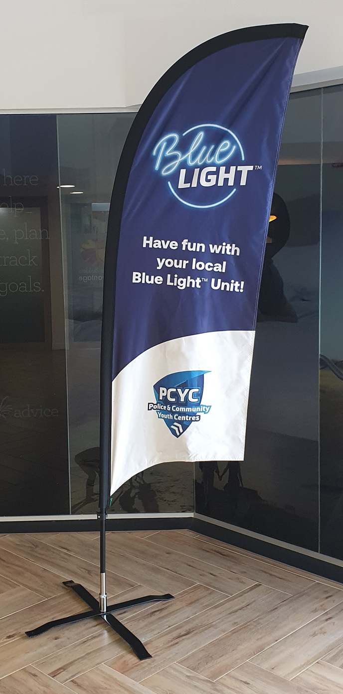 Blue Light banner